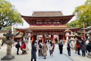 太宰府の境内