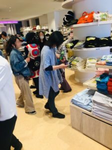 ムーミングッズ売り場