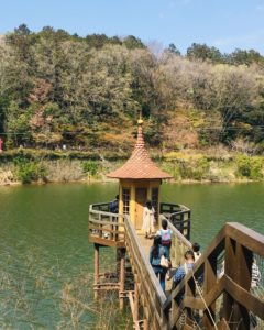 ムーミンパークの水浴び小屋
