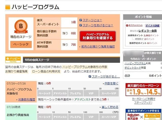 ハッピープログラムのエントリー方法