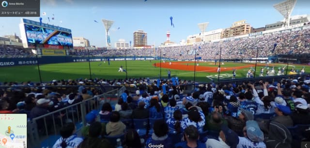 横浜スタジアムB席