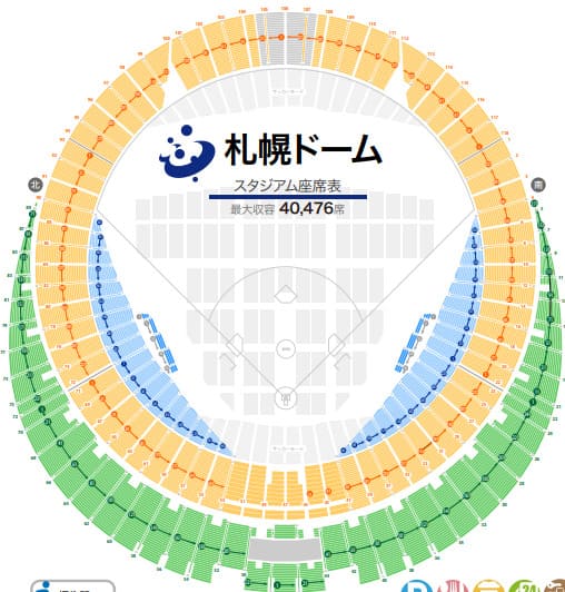 札幌ドーム オリンピックの競技日程 座席表 アクセス方法まとめ かえるのしっぽ