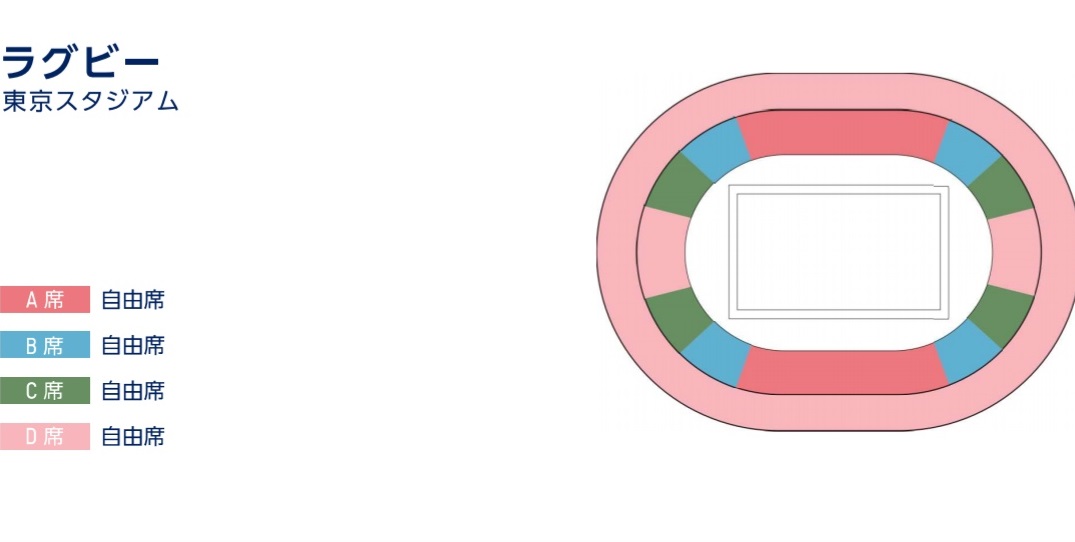東京スタジアムシートマップ