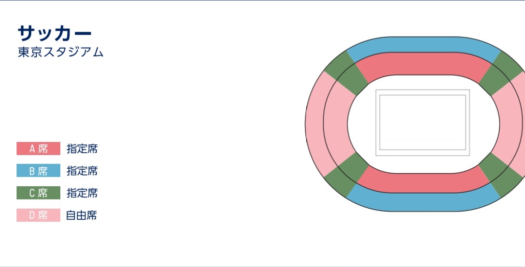 東京スタジアムシートマップ