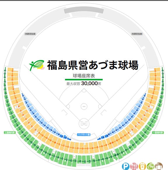 福島あづま球場